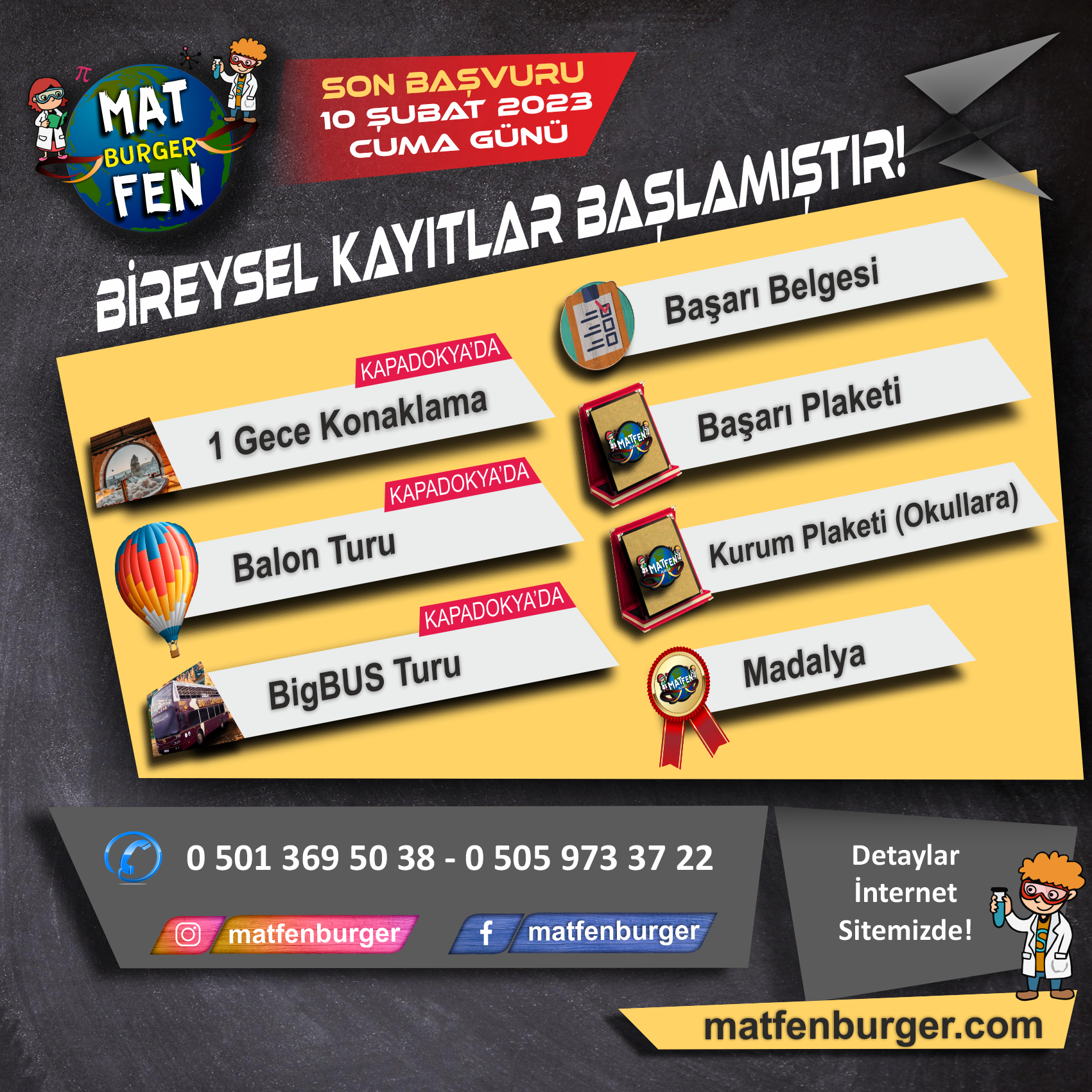 Ödüllü Sınav Tüm Türkiye'de Bireysel Başvurular Başladı!