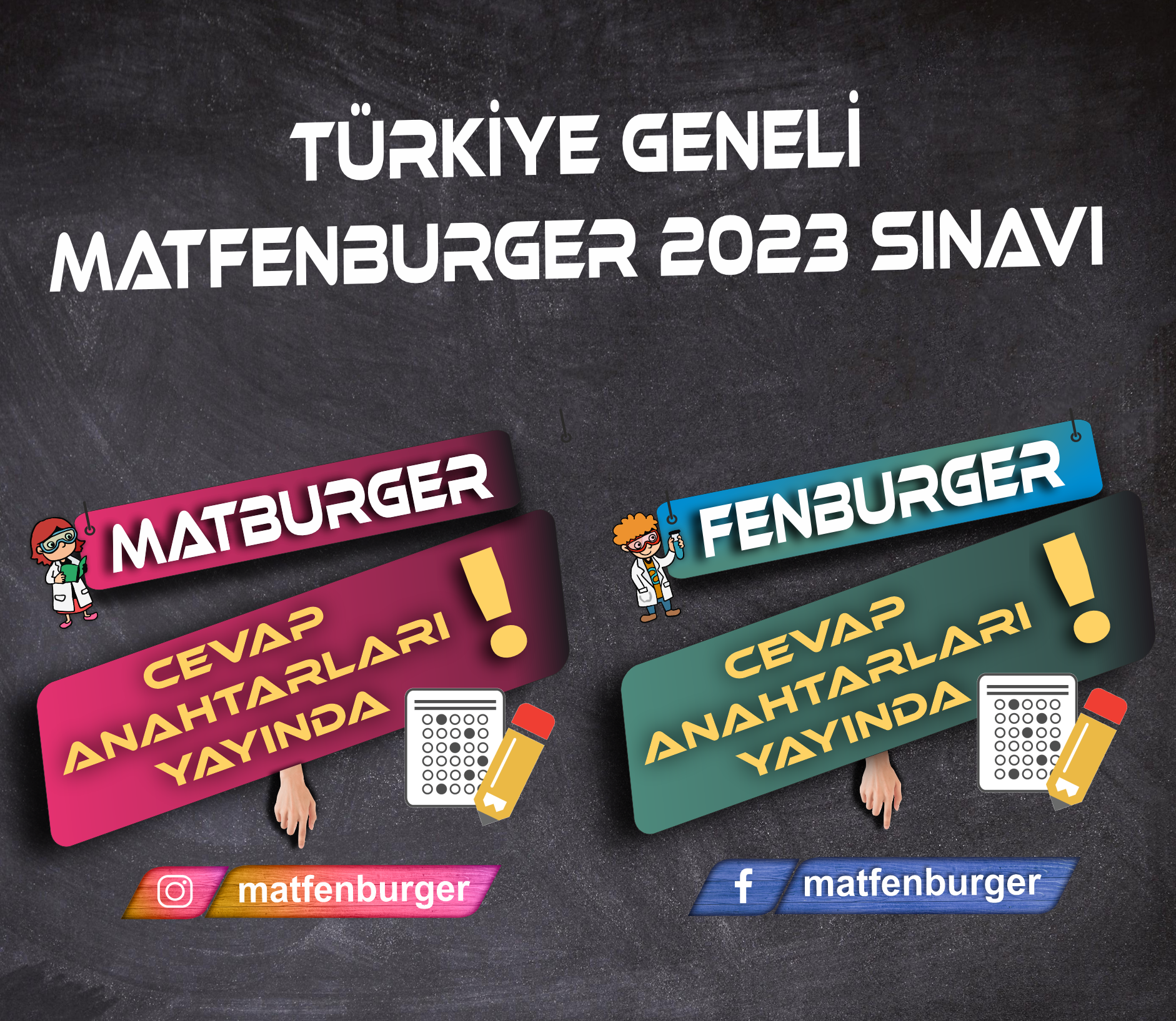 MATFENBURGER 2023 CEVAP ANAHTARLARI YAYINDA!